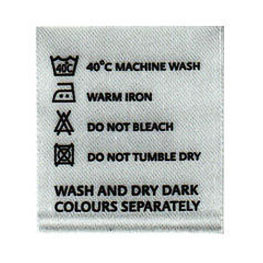 Wash Care Labels